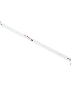 GloboStar® TUBATO 60152 Μεταλλικό Σκαφάκι για 2 x Λάμπες 90CM T8 G13 LED AC 220-240V IP20 Μ90 x Π7.2 x Υ4cm – 5 Χρόνια Εγγύηση