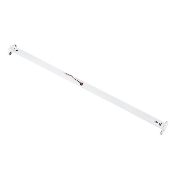GloboStar® TUBATO 60152 Μεταλλικό Σκαφάκι για 2 x Λάμπες 90CM T8 G13 LED AC 220-240V IP20 Μ90 x Π7.2 x Υ4cm – 5 Χρόνια Εγγύηση