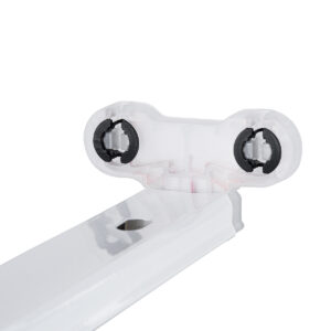 GloboStar® TUBATO 60153 Μεταλλικό Σκαφάκι για 2 x Λάμπες 120CM T8 G13 LED AC 220-240V IP20 Μ120 x Π7.2 x Υ4cm – 5 Χρόνια Εγγύηση
