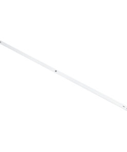 GloboStar® TUBATO 60154 Μεταλλικό Σκαφάκι για 2 x Λάμπες 150CM T8 G13 LED AC 220-240V IP20 Μ150 x Π7.2 x Υ4cm – 5 Χρόνια Εγγύηση
