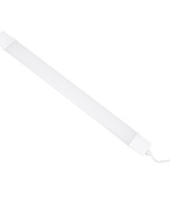 GloboStar® 60163 LED Γραμμικό Βιομηχανικό Φωτιστικό Tri-Proof 60cm 18W 1936lm 120° AC 220-240V Αδιάβροχο IP65 Μ60 x Π6 x Υ4cm Θερμό Λευκό 2700K – 3 Χρόνια Εγγύηση
