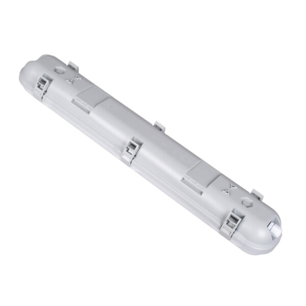 GloboStar® 60170 LED Γραμμικό Βιομηχανικό Φωτιστικό Tri-Proof 60cm 24W 2785lm 120° AC 220-240V Αδιάβροχο IP65 Μ60 x Π10.5 x Υ8cm Ψυχρό Λευκό 6000K – 3 Χρόνια Εγγύηση