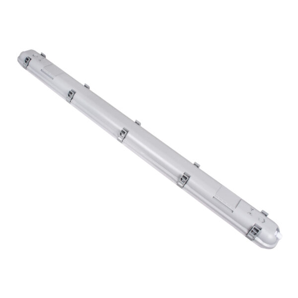 GloboStar® 60173 LED Γραμμικό Βιομηχανικό Φωτιστικό Tri-Proof 120cm 48W 5617lm 120° AC 220-240V Αδιάβροχο IP65 Μ120 x Π10,5 x Υ8cm Ψυχρό Λευκό 6000K – 3 Χρόνια Εγγύηση