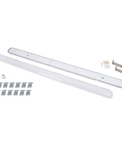 GloboStar® 60177 LED Γραμμικό Βιομηχανικό Φωτιστικό Tri-Proof 150cm 72W 8306lm 120° AC 220-240V Αδιάβροχο IP65 Μ150 x Π10,5 x Υ8cm Φυσικό Λευκό 4500K – 3 Χρόνια Εγγύηση