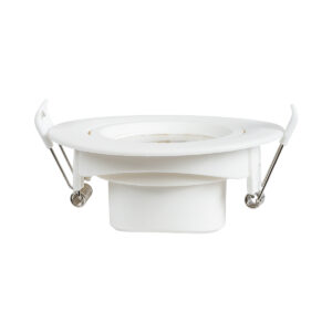 GloboStar® DE VALERA 60184 Χωνευτό LED Κινούμενο Spot Downlight 5W 470lm 60° AC 220-240V IP44 Φ9cm x Υ4cm – Στρόγγυλο – Λευκό – Θερμό Λευκό 2700K – Bridgelux Chip – TÜV Certified Driver – 5 Χρόνια Εγγύηση