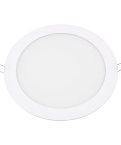 GloboStar® 60189 Χωνευτό LED Panel Φ22cm 20W 2120lm 120° AC 220-240V IP20 Φ22.2 x Υ1.9cm Φυσικό Λευκό 4500K – 3 Years Warranty