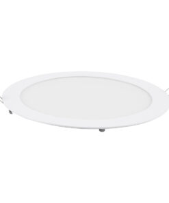 GloboStar® 60189 Χωνευτό LED Panel Φ22cm 20W 2120lm 120° AC 220-240V IP20 Φ22.2 x Υ1.9cm Φυσικό Λευκό 4500K – 3 Years Warranty