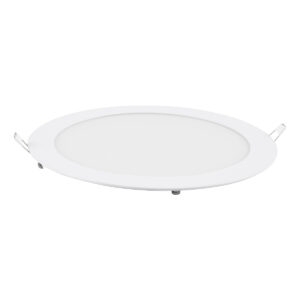 GloboStar® 60189 Χωνευτό LED Panel Φ22cm 20W 2120lm 120° AC 220-240V IP20 Φ22.2 x Υ1.9cm Φυσικό Λευκό 4500K – 3 Years Warranty