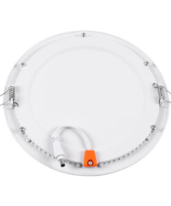 GloboStar® 60189 Χωνευτό LED Panel Φ22cm 20W 2120lm 120° AC 220-240V IP20 Φ22.2 x Υ1.9cm Φυσικό Λευκό 4500K – 3 Years Warranty