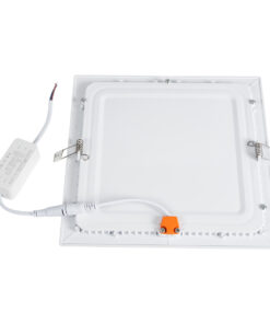 GloboStar® 60197 Χωνευτό LED Panel 20W 2180lm 120° AC 220-240V IP20 Μ22.5 x Π22.5 x Υ1.9cm Ψυχρό Λευκό 6000K – 3 Χρόνια Εγγύηση