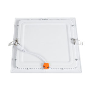 GloboStar® 60198 Χωνευτό LED Panel 20W 2120lm 120° AC 220-240V IP20 Μ22.5 x Π22.5 x Υ1.9cm Φυσικό Λευκό 4500K – 3 Χρόνια Εγγύηση