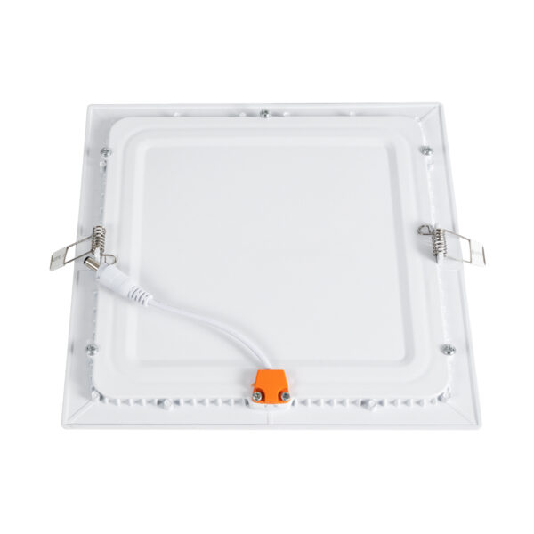 GloboStar® 60198 Χωνευτό LED Panel 20W 2120lm 120° AC 220-240V IP20 Μ22.5 x Π22.5 x Υ1.9cm Φυσικό Λευκό 4500K – 3 Χρόνια Εγγύηση