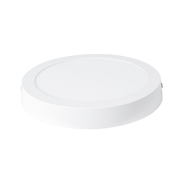 GloboStar® 60200 Εξωτερικό LED Panel Φ22cm 20W 2180lm 120° AC 220-240V IP20 Φ22.2 x Υ3cm Ψυχρό Λευκό 6000K – 3 Χρόνια Εγγύηση