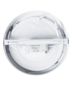 GloboStar® 60200 Εξωτερικό LED Panel Φ22cm 20W 2180lm 120° AC 220-240V IP20 Φ22.2 x Υ3cm Ψυχρό Λευκό 6000K – 3 Χρόνια Εγγύηση