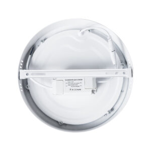 GloboStar® 60200 Εξωτερικό LED Panel Φ22cm 20W 2180lm 120° AC 220-240V IP20 Φ22.2 x Υ3cm Ψυχρό Λευκό 6000K – 3 Χρόνια Εγγύηση