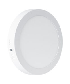 GloboStar® 60202 Εξωτερικό LED Panel Φ22cm 20W 2060lm 120° AC 220-240V IP20 Φ22.2 x Υ3cm Θερμό Λευκό 2700K – 3 Χρόνια Εγγύηση