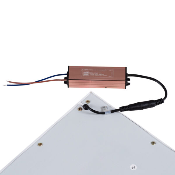 GloboStar® 60209 Χωνευτό LED Panel Milky Super Slim 60x60cm 48W 4800lm 120° CRI≥80Ra UGR
