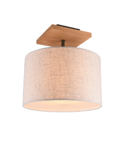 Φωτιστικό Οροφής Trio Lighting E27 Νίκελ Αντικέ Μεταλλικό 602100130