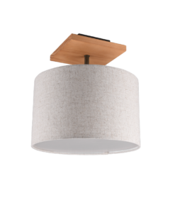 Φωτιστικό Οροφής Trio Lighting E27 Νίκελ Αντικέ Μεταλλικό 602100130