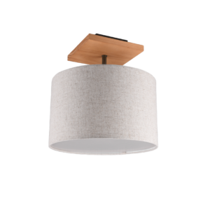Φωτιστικό Οροφής Trio Lighting   E27 Νίκελ Αντικέ Μεταλλικό    602100130