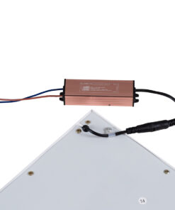 GloboStar® 60211 Χωνευτό LED Panel Milky Super Slim 60x60cm 48W 4320lm 120° CRI≥80Ra UGR<19 AC 220-240V IP20 Μ60 x Π60 x Υ1.5cm - Θερμό Λευκό 2700K - TÜV Certified Driver - 5 Years Warranty