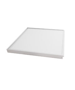 GloboStar® 60220 Πλαίσιο Στήριξης PVC Επιτοίχιας Τοποθέτησης για LED Panel 60x60cm – Λευκό