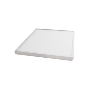 GloboStar® 60220 Πλαίσιο Στήριξης PVC Επιτοίχιας Τοποθέτησης για LED Panel 60x60cm – Λευκό