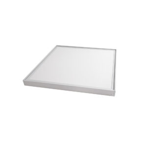 GloboStar® 60220 Πλαίσιο Στήριξης PVC Επιτοίχιας Τοποθέτησης για LED Panel 60x60cm – Λευκό