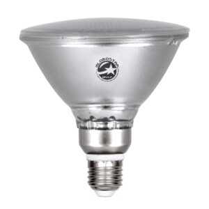 GloboStar® 60228 Λάμπα LED E27 PAR38 Κήπου Σκληρού Υάλου 18W 1800lm 60° AC 220-240V IP65 Φ12 x Υ13cm Θερμό Λευκό 2700K – 3 Years Warranty
