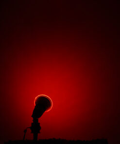 GloboStar® 60229 Λάμπα LED E27 PAR38 Κήπου Σκληρού Υάλου 18W 1200lm 60° AC 220-240V IP65 Φ12 x Υ13cm Κόκκινο – 3 Years Warranty