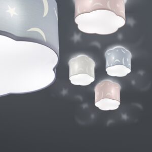 Φωτιστικό Οροφής Trio Lighting   3ΧE27 Μπλε  602300345