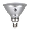 GloboStar® 60230 Λάμπα LED E27 PAR38 Κήπου Σκληρού Υάλου 18W 1200lm 60° AC 220-240V IP65 Φ12 x Υ13cm Πράσινο – 3 Years Warranty