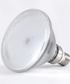 GloboStar® 60231 Λάμπα LED E27 PAR38 Κήπου Σκληρού Υάλου 18W 1200lm 60° AC 220-240V IP65 Φ12 x Υ13cm Μπλε – 3 Years Warranty