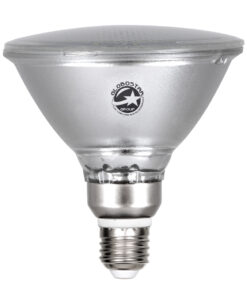 GloboStar® 60232 Λάμπα LED E27 PAR38 Κήπου Σκληρού Υάλου 18W 1200lm 60° AC 220-240V IP65 Φ12 x Υ13cm Ροζ – 3 Years Warranty