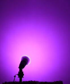 GloboStar® 60232 Λάμπα LED E27 PAR38 Κήπου Σκληρού Υάλου 18W 1200lm 60° AC 220-240V IP65 Φ12 x Υ13cm Ροζ – 3 Years Warranty