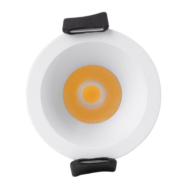 GloboStar® MICRO-S 60236 Χωνευτό LED Spot Downlight TrimLess Φ4cm 5W 650lm 38° AC 220-240V IP20 Φ4 x Υ5.9cm – Στρόγγυλο – Λευκό – Φυσικό Λευκό 4500K – Bridgelux COB – 5 Years Warranty