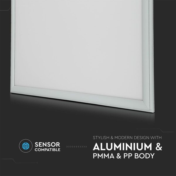 LED Πάνελ Τετράγωνο Χωνευτό 60X60 cm 40W V-TAC 120° 4950lm Ψυχρό Λευκό 6400K – 2160256