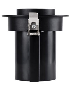 GloboStar® VIRGO-M 60308 Χωνευτό LED Spot Downlight TrimLess Φ11cm 12W 1560lm 36° AC 220-240V IP20 Φ11cm x Υ11.5cm – Στρόγγυλο – Μαύρο – Φυσικό Λευκό 4500K – Bridgelux COB – 5 Years Warranty