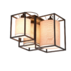 Φωτιστικό Οροφής Trio Lighting 3xE27 Μαύρου Χρώματος – 603130317