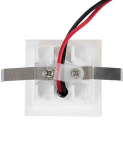 GloboStar® LUMINAR SUPERIOR 60314 Χωνευτό LED Spot Downlight TrimLess 2W 280lm 36° AC 220-240V IP20 Μ4.3 x Π4.3 x Υ4.5cm – Λευκό με Μαύρο Κάτοπτρο – Φυσικό Λευκό 4500K – Bridgelux High Lumen Chip Gen2 – TÜV Certified Driver – 5 Years Warranty