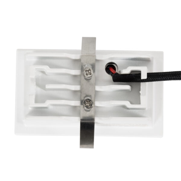 GloboStar® LUMINAR SUPERIOR 60316 Χωνευτό LED Spot Downlight TrimLess 4W 560lm 36° AC 220-240V IP20 Μ7.5 x Π4.3 x Υ4.5cm – Λευκό με Μαύρο Κάτοπτρο – Φυσικό Λευκό 4500K – Bridgelux High Lumen Chip Gen2 – TÜV Certified Driver – 5 Years Warranty