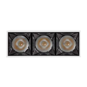 GloboStar® LUMINAR SUPERIOR 60326 Επιφανειακό LED Spot Downlight TrimLess 12W 1680lm 36° AC 220-240V IP20 Μ11.8 x Π4.2 x Υ6.6cm – Λευκό με Κάτοπτρο Χρωμίου – Φυσικό Λευκό 4500K – Bridgelux High Lumen Chip Gen2 – TÜV Certified Driver – 5 Years Warranty
