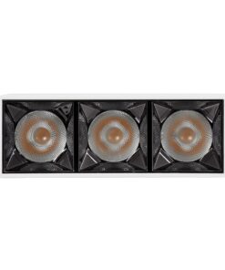 GloboStar® LUMINAR SUPERIOR 60327 Επιφανειακό LED Spot Downlight TrimLess 12W 1620lm 36° AC 220-240V IP20 Μ11.8 x Π4.2 x Υ6.6cm – Λευκό με Κάτοπτρο Χρωμίου – Θερμό Λευκό 2700K – Bridgelux High Lumen Chip Gen2 – TÜV Certified Driver – 5 Years Warranty