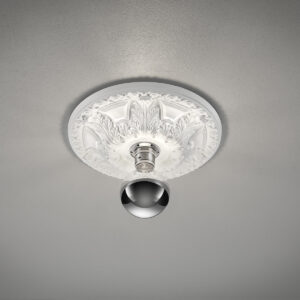Φωτιστικό Οροφής Trio Lighting   E27 Λευκό Γύψινο    603300101
