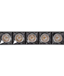 GloboStar® LUMINAR SUPERIOR 60331 Επιφανειακό LED Spot Downlight TrimLess 20W 2700lm 36° AC 220-240V IP20 Μ19.5 x Π4.2 x Υ6.6cm – Λευκό με Κάτοπτρο Χρωμίου – Θερμό Λευκό 2700K – Bridgelux High Lumen Chip Gen2 – TÜV Certified Driver – 5 Years Warranty