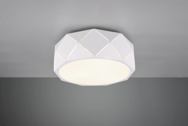 Φωτιστικό Οροφής Trio Lighting 3xE27 Λευκό Ματ Μεταλλικό    603500331