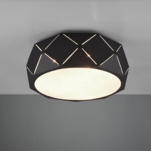 Φωτιστικό Οροφής Trio Lighting 3xE27 Μαύρο Ματ Μεταλλικό    603500332