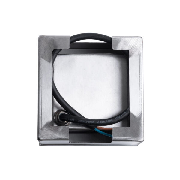 GloboStar® CYBOLITHOS 60365 Χωνευτό Φωτιστικό Σποτ Δαπέδου LED 2W 260lm 120° DC 24V Αδιάβροχο IP68 IK06 Μ10 x Π10 x Υ8cm 2700K Dimmable – Tempered Γαλακτερό Γυαλί & Ανοξείδωτο Ατσάλι – Bridgelux Chip – 3 Χρόνια Εγγύηση
