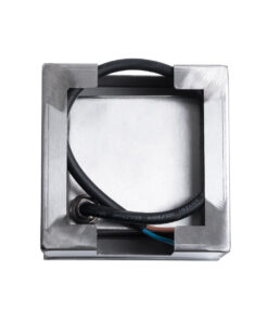 GloboStar® CYBOLITHOS 60366 Χωνευτό Φωτιστικό Σποτ Δαπέδου LED 2W 270lm 120° DC 24V Αδιάβροχο IP68 IK06 Μ10 x Π10 x Υ8cm 6000K Dimmable – Tempered Γαλακτερό Γυαλί & Ανοξείδωτο Ατσάλι – Bridgelux Chip – 3 Χρόνια Εγγύηση