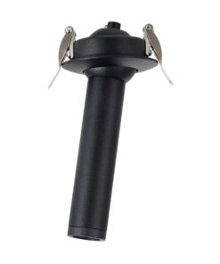 GloboStar® DALE 60371 Χωνευτό LED Κινούμενο Spot Downlight TrimLess Φ6.4cm 5W 500lm 36° AC 220-240V IP20 Φ6.4cm x Υ10cm – Στρόγγυλο – Μαύρο – Θερμό Λευκό 2700K – Bridgelux COB – TÜV Certified Driver – 5 Years Warranty